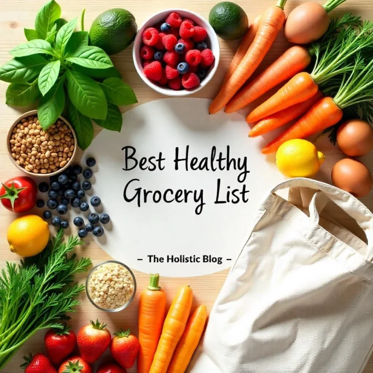 Healthy Food List Grocery