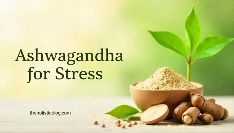how to use ashwagandha for stress